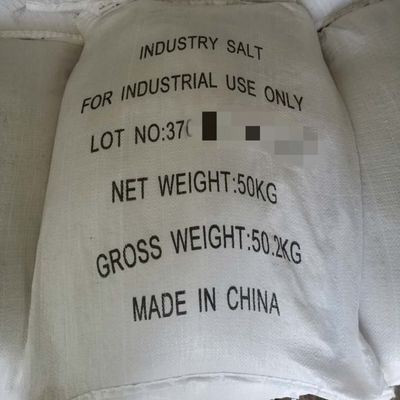 El mar crudo del cristal caliente de la compresa sala el cloruro sódico industrial del 98%