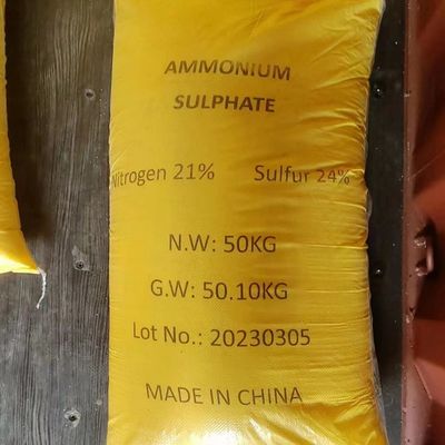 Súlfato de amonio NH42SO4 de pureza blanca granular Químico para fertilizante o aditivo